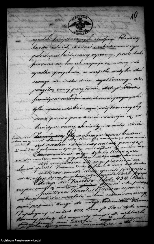 Obraz 14 z jednostki "Akta tyczące się ustanowienia rady familijnej i spisu inwentarza po zmarłej Annie z Kerfertów Krauze"