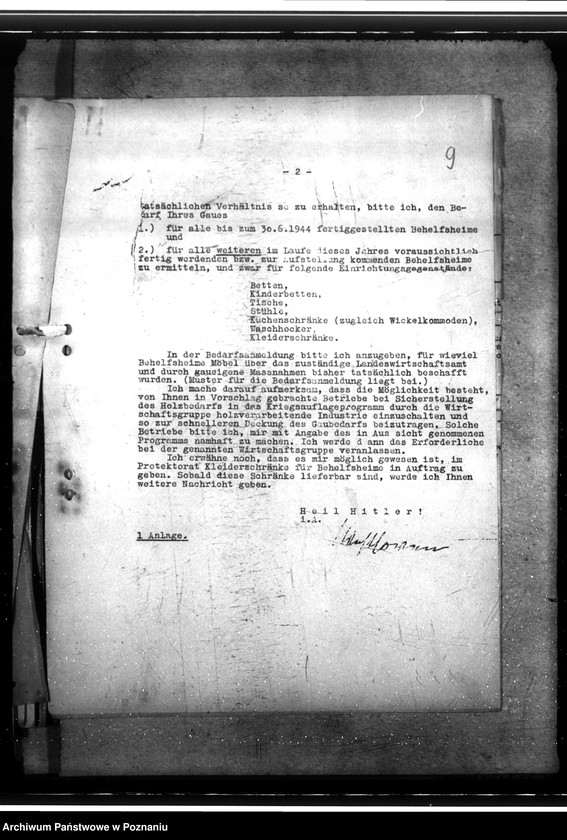 Obraz 14 z jednostki "DWH - Möbel für Behelfsheime"