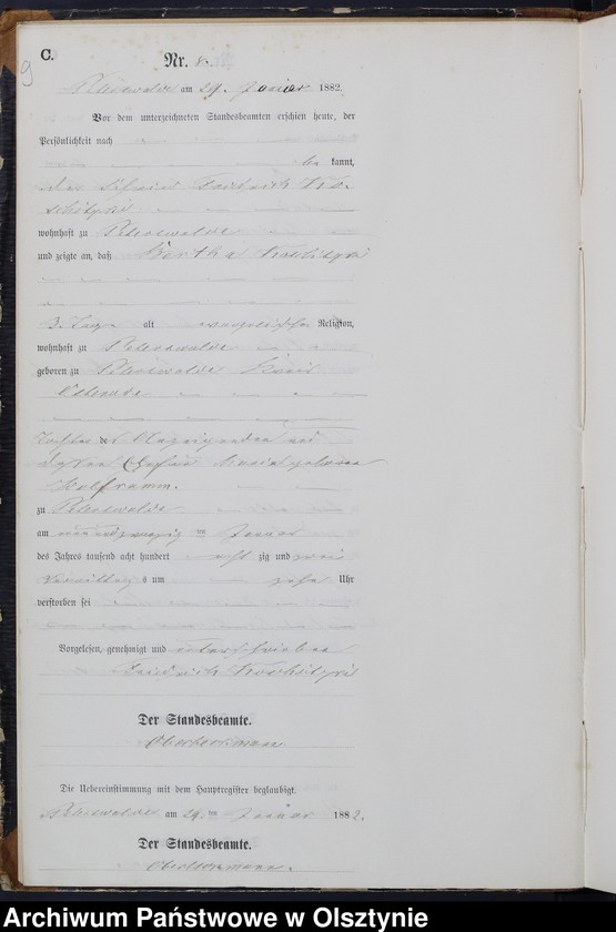 image.from.unit.number "Sterbe-Neben-Register Nr 1 - 100"