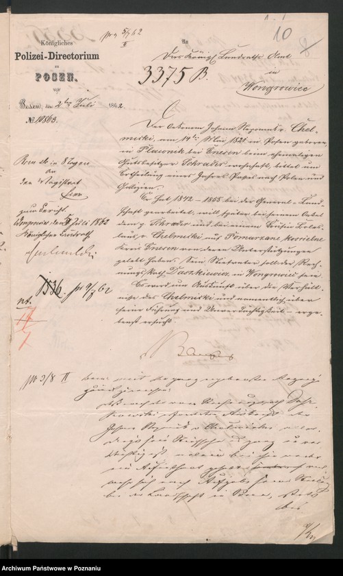 Obraz 14 z jednostki "A. betr. die Familie von Chełmicki"