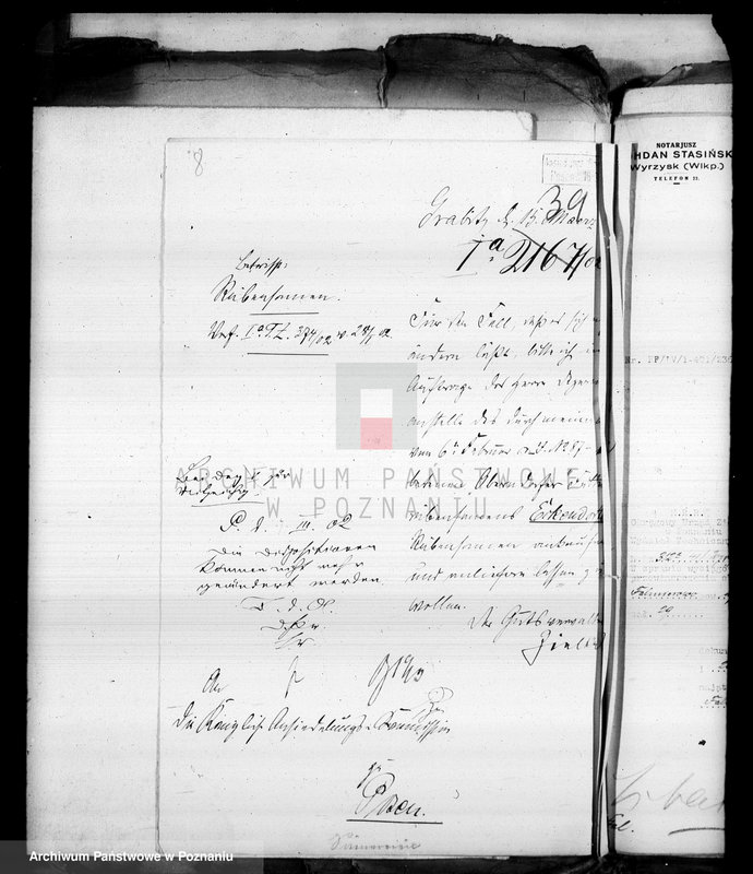 Obraz 12 z jednostki "Przewłaszczenie majątku Falmierowo powiatu wyrzyskiego"