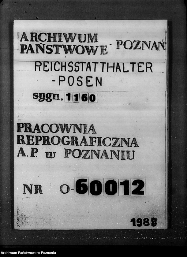 Obraz 1 z jednostki "Niemczenie ludności polskiej"