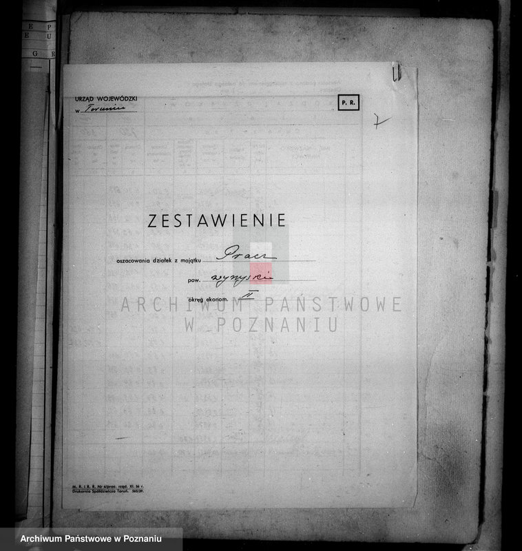 Obraz 11 z jednostki "Ostateczny rejestr pomiarowo-klasyfikacyjny majątku Pracz powiat wyrzyskiego"