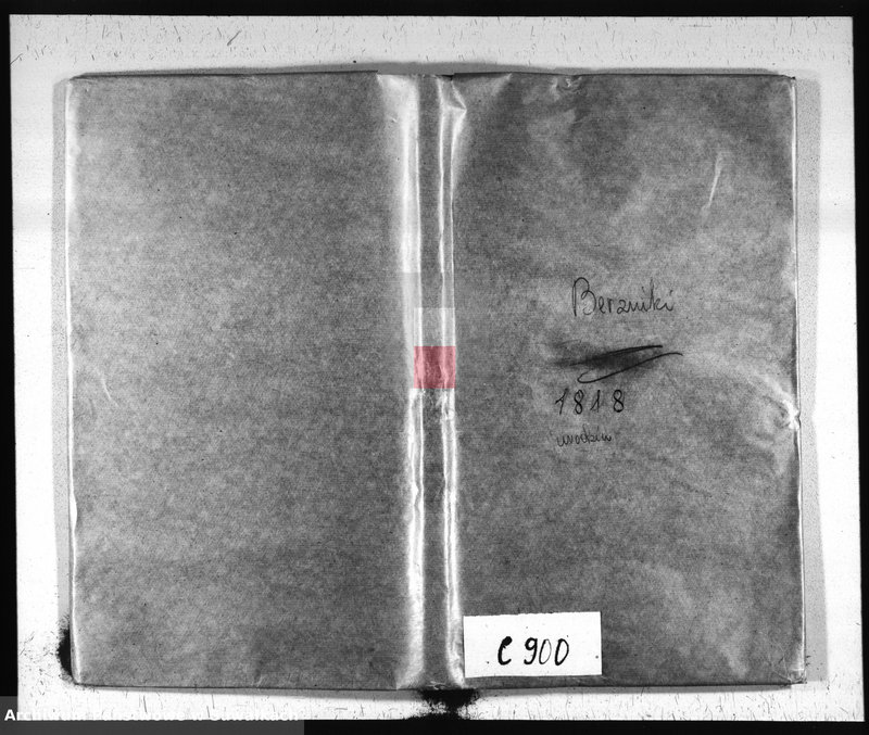 image.from.unit.number "Akta Urodzonych Gminy Berznickiey od 1 Stycznia Roku 1818"