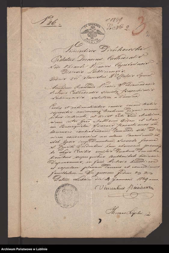 image.from.unit "Alegaty do księgi urodzeń, małżeństw i zgonów z 1858 r."