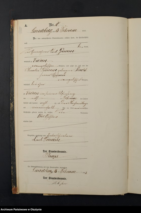 image.from.unit.number "Geburts-Neben-Register Nr 1 - 64"