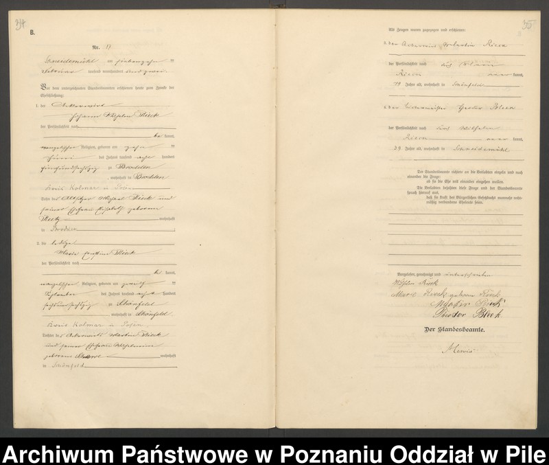 image.from.unit.number "Księga małżeństw"