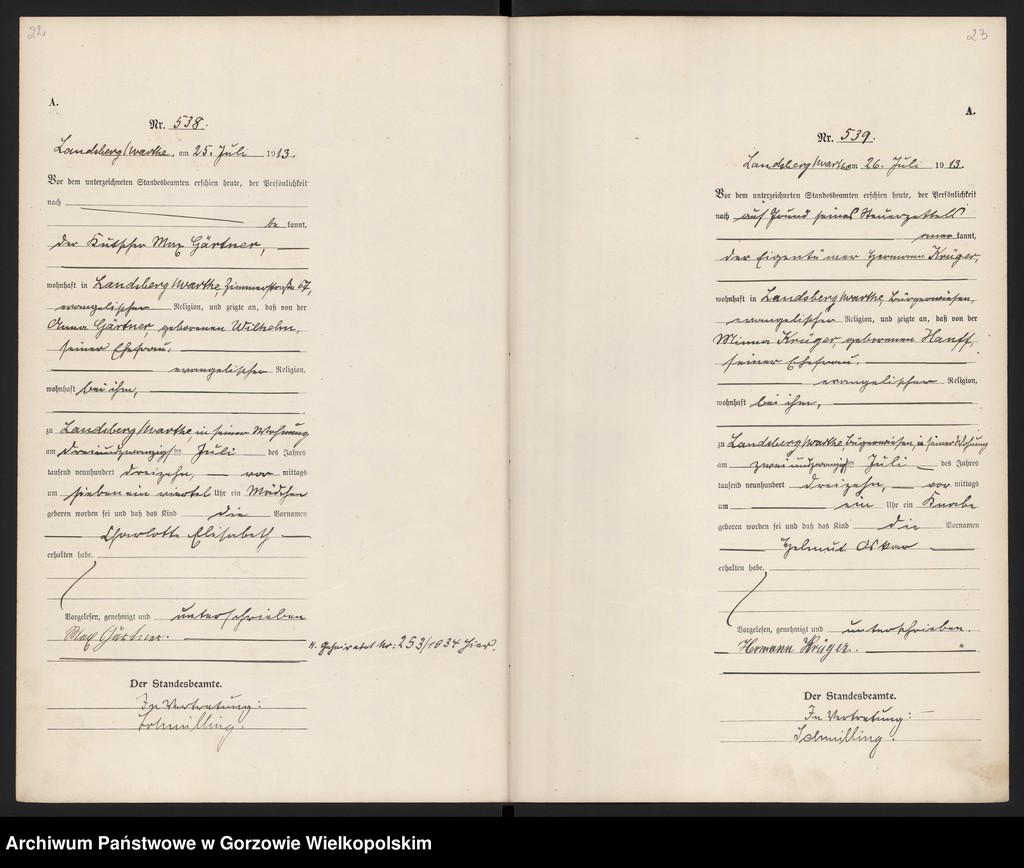 Obraz 14 z jednostki "Geburts Register t. 2 (517-961)"