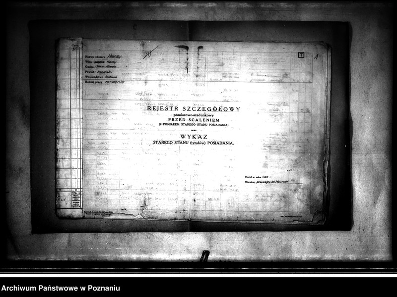 Obraz 5 z jednostki "Rejestr szczegółowy pomiarowo-szacunkowy przed scaleniem wsi Karsy powiatu konińskiego oraz wykaz starego stanu posiadłości"