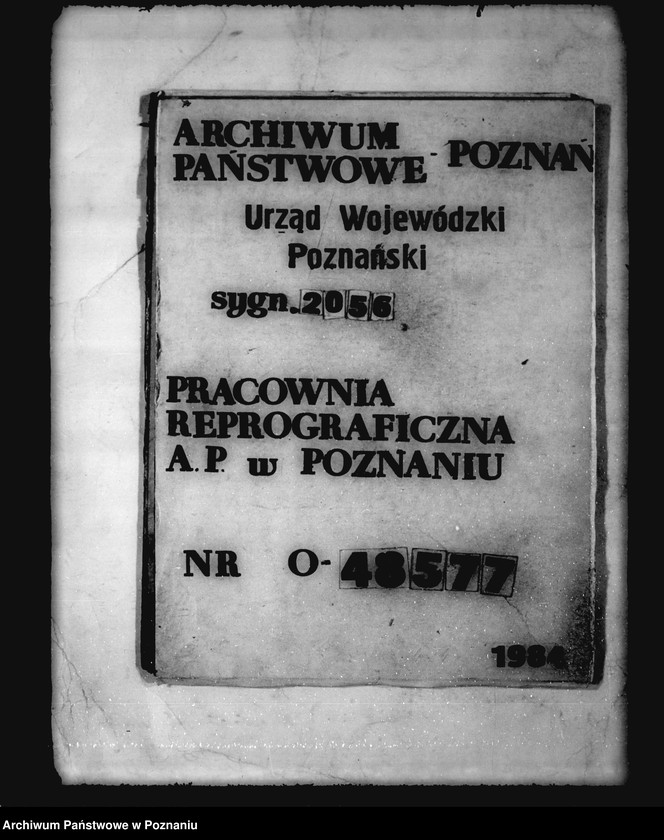 Obraz 13 z jednostki "Majątek Miedzyń powiatu bydgoskiego parcelacja oddłużeniowa"