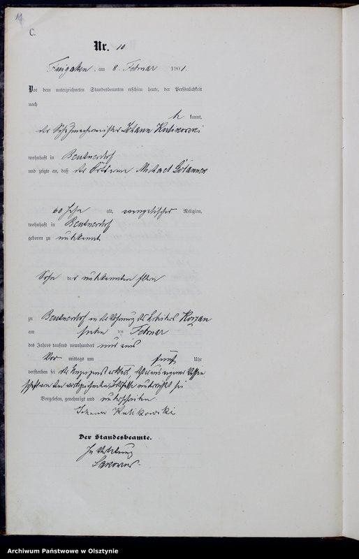 image.from.unit.number "Sterbe-Haupt-Register Nr 1 - 129"