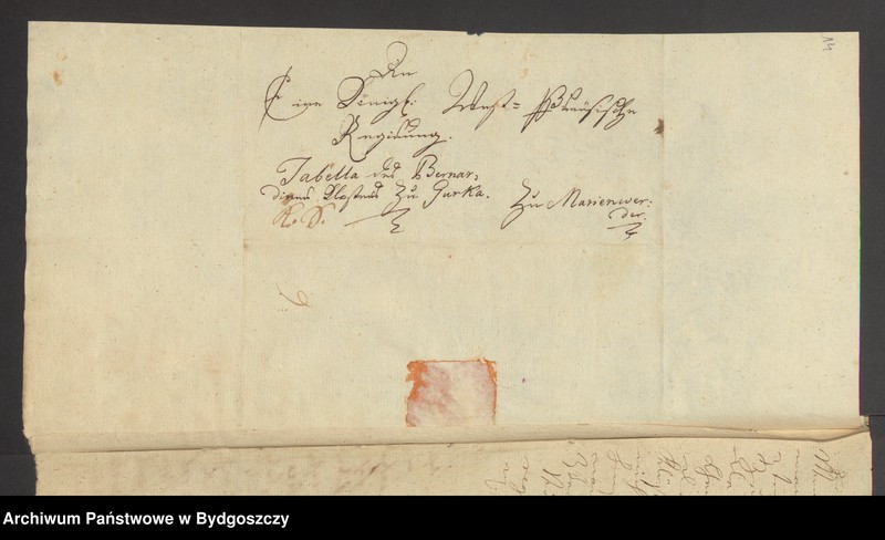 image.from.unit.number "Acta die Verfassung des Bernhardiner Klosters zu Gorcka betr./ enthält auch Abschrift der Gründungs Urkunde"