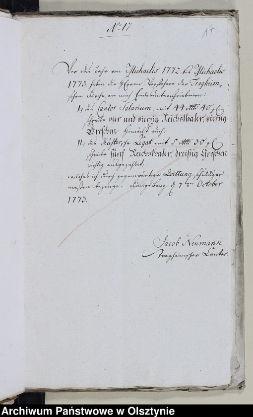 image.from.unit.number "Beläge zur Kirchen-Rechnung"