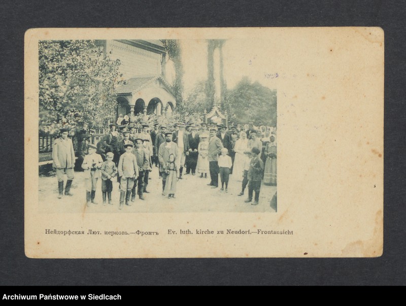 image.from.unit.number "Kościół ewangelicki pw. Św. Trójcy w Neudorf (późniejsze Mościce)"