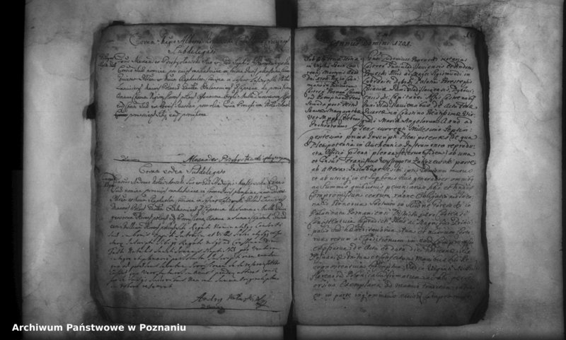 Obraz 15 z jednostki "Inscriptiones, resignationes [protocollon]"