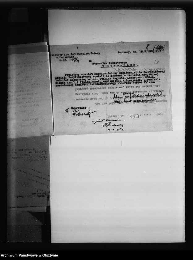 image.from.unit.number "Powiatowy Komitet Narodowościowy w Giżycku"