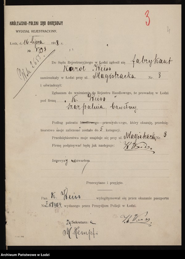 Obraz 6 z jednostki "Karol Weiss- szarpalnia bawełny"