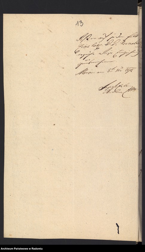image.from.unit.number "Wójtostwa Tumlin Verwalterji Samsonów"