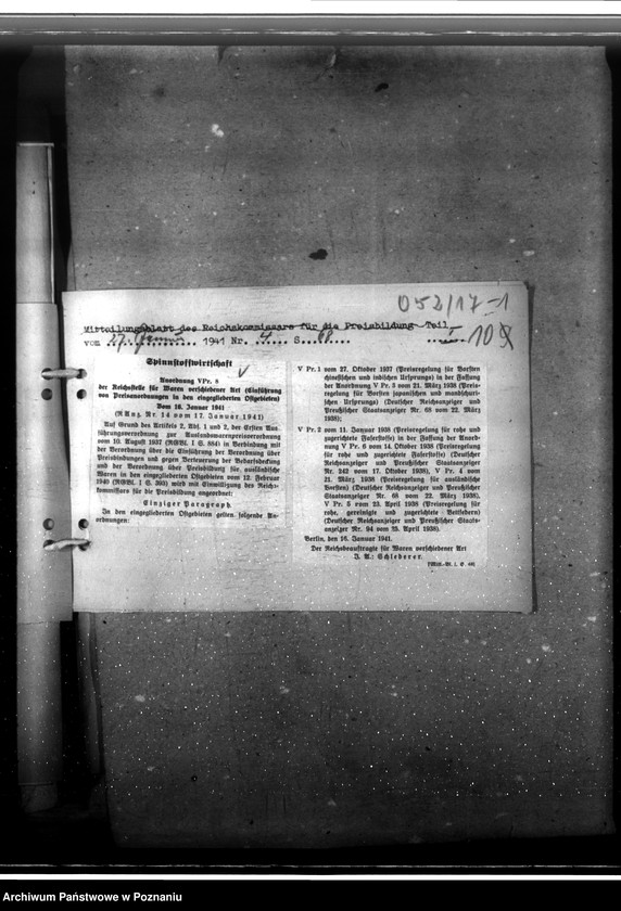 Obraz 14 z jednostki "Spinnstoffwirtschaft. Preisbildung"