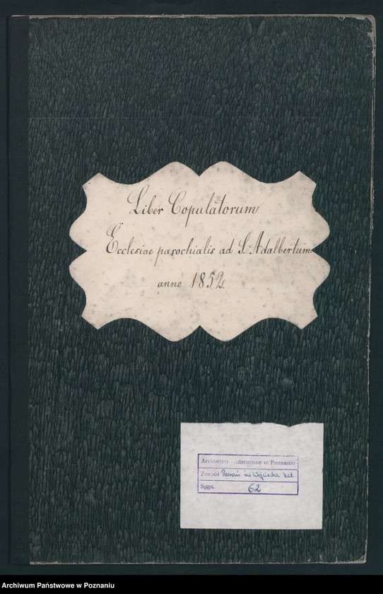 Obraz 2 z jednostki "Księga małżeństw"