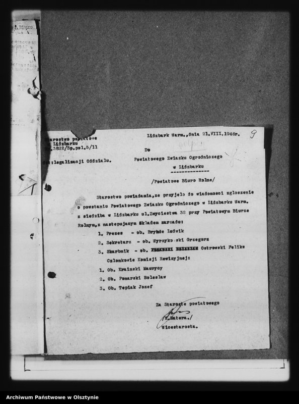 image.from.unit.number "Wykaz organizacji, związków, partii politycznych"