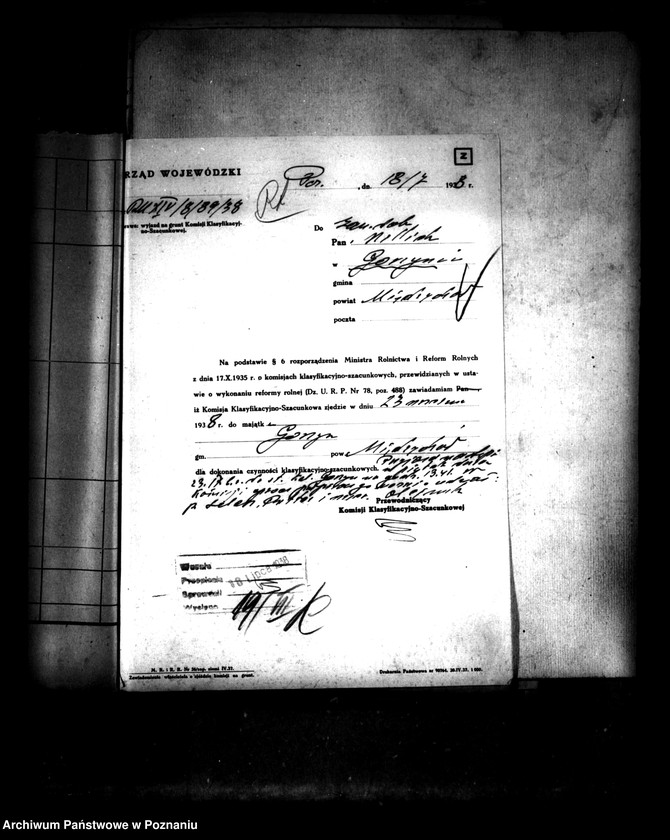 Obraz 5 z jednostki "Operat szacunkowy majątku Gorzyń powiatu międzychodzkiego"