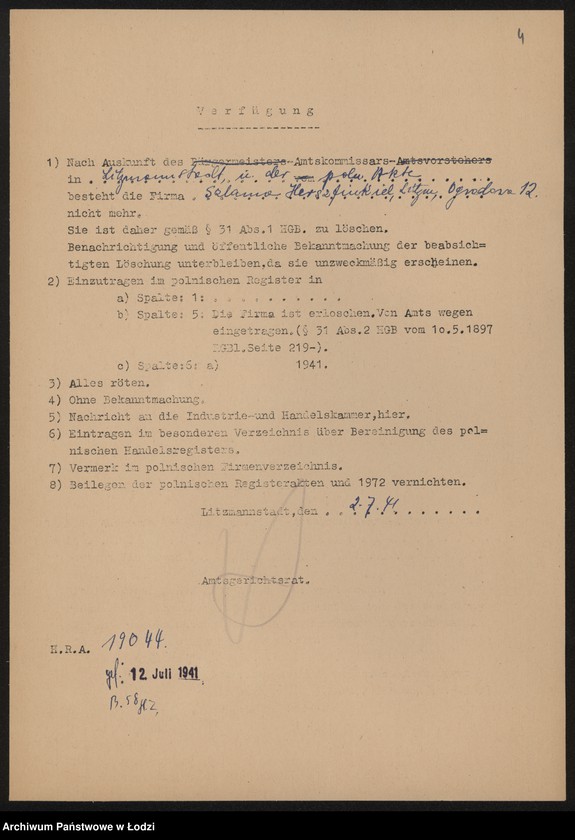 Obraz 6 z jednostki "Szlama Herszfinkiel – gazowe napoje i słodycze"