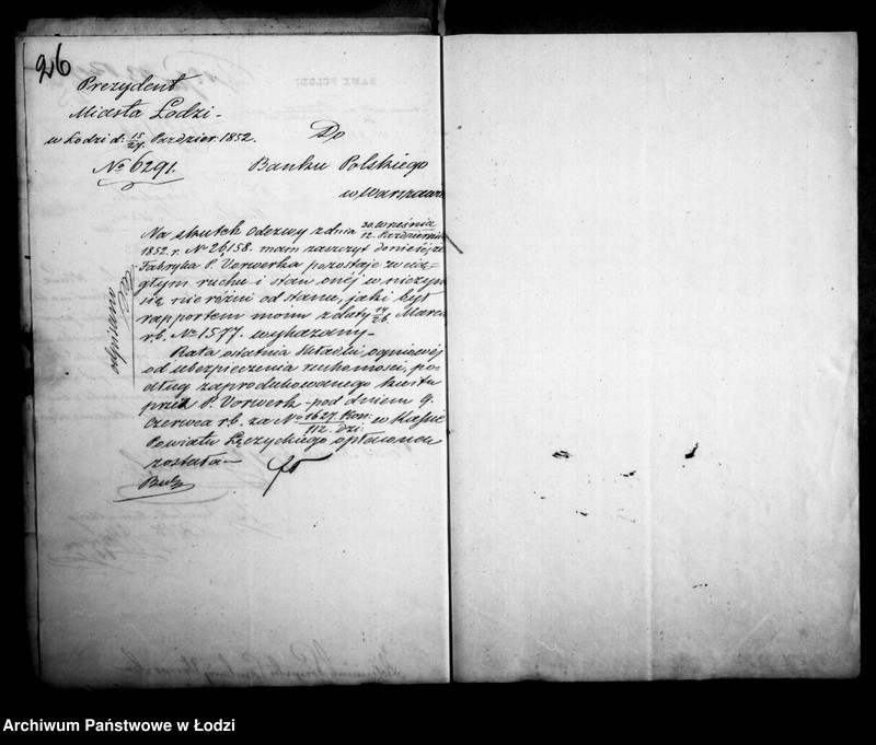 Obraz 20 z jednostki "Akta tyczące się pożyczki budowlanej Pana Henryka Vorwerka"