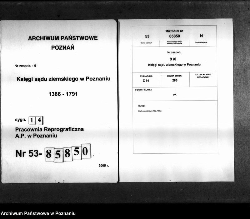 Obraz 1 z jednostki "Resignationes ,inscriptiones, relationes, decreta [protocollon]"