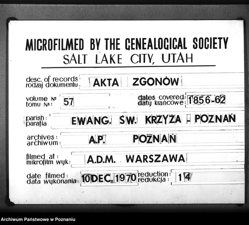 Obraz 1 z jednostki "Sterbenbuch"