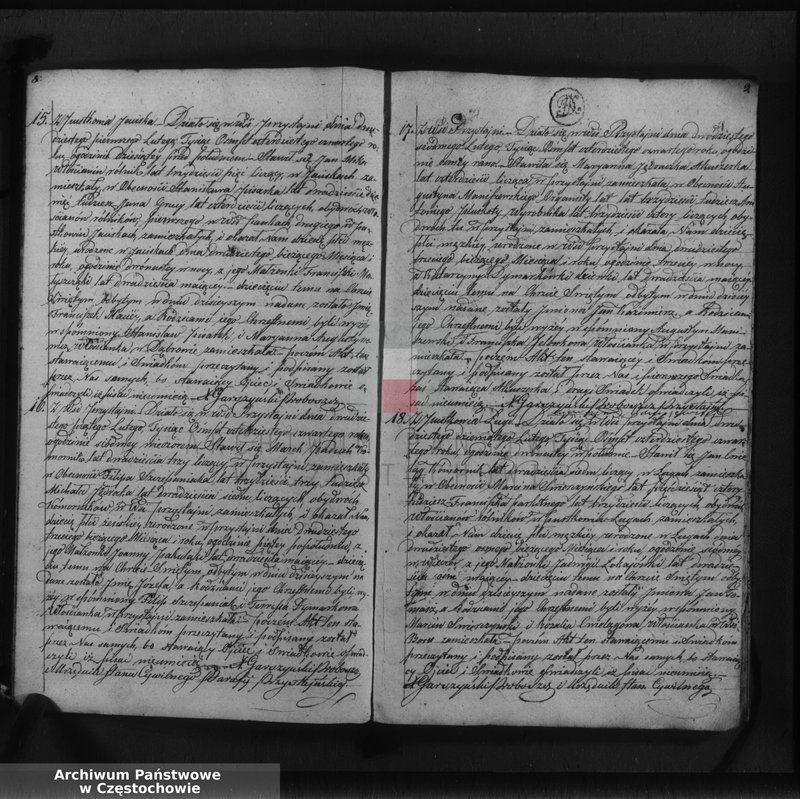 image.from.unit.number "Księga duplikat [akt] urodzonych, zaślubionych i zmarłych Parafii Przystajń z roku 1844"