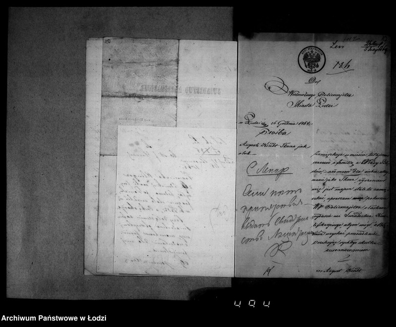 Obraz 13 z jednostki "Akta tyczące się przesiedleń"