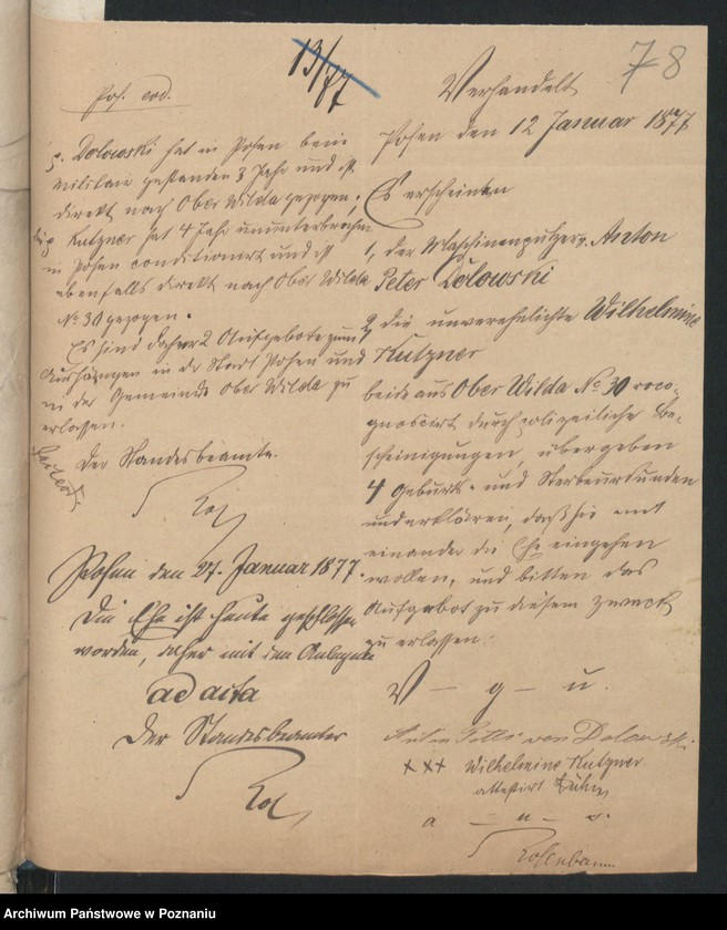 Obraz 10 z jednostki "Die von den Verlobten beizubriegenden Urkunden"