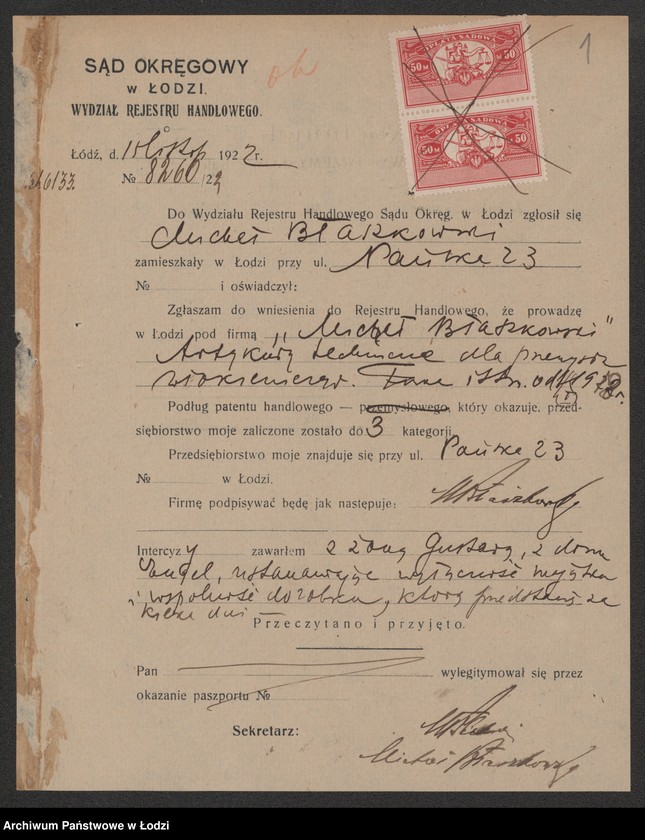 Obraz 3 z jednostki "Michał Błaszkowski- artykuły techniczne dla przemysłu"