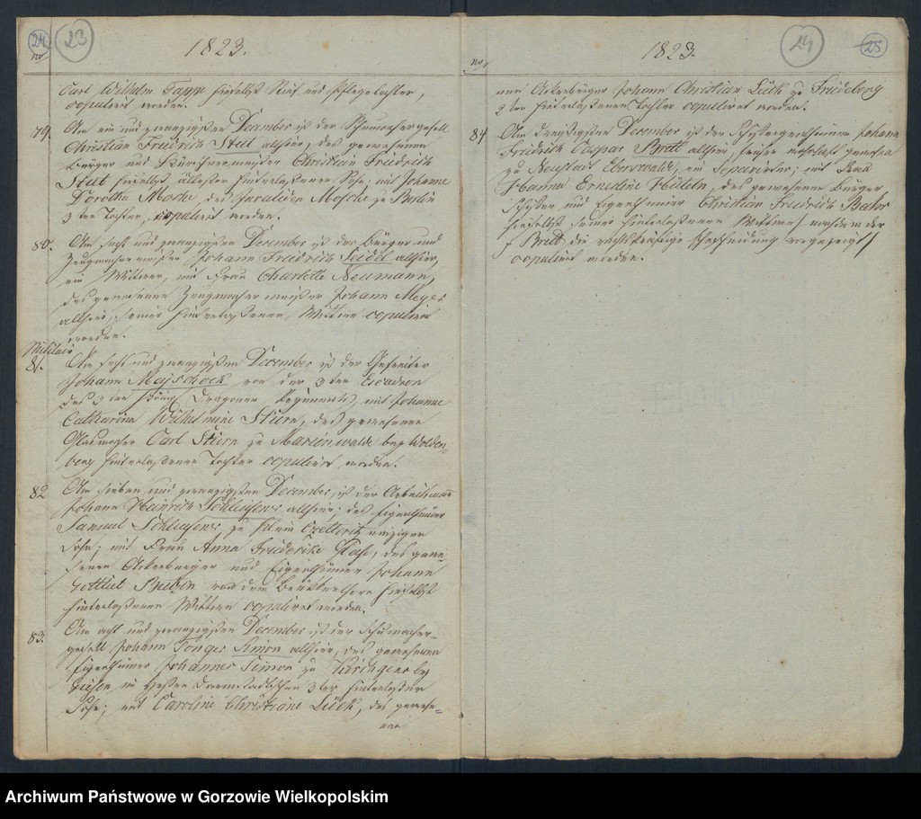 image.from.unit.number "Duplikate der Kirchenbücher der Hauptkirche zu Landsberg an der Warthe"