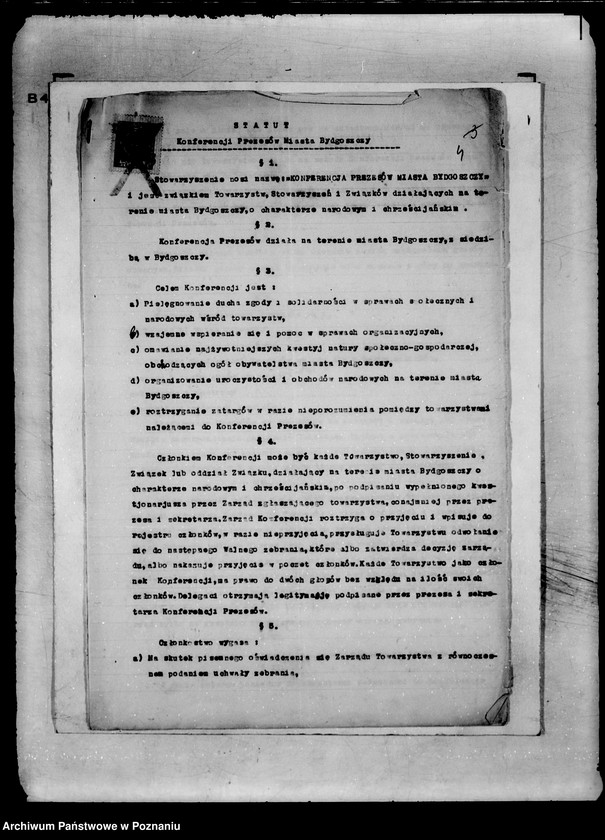 Obraz 8 z jednostki "/Konferencje Prezesów Miasta Bydgoszczy/"