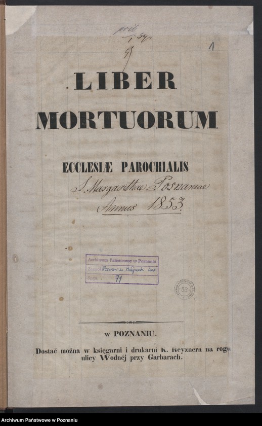 Obraz 3 z jednostki "Księga zgonów"