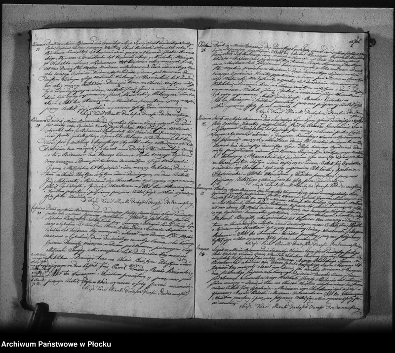 Obraz 7 z jednostki "Akta urodzeń, małżeństw i zgonów"