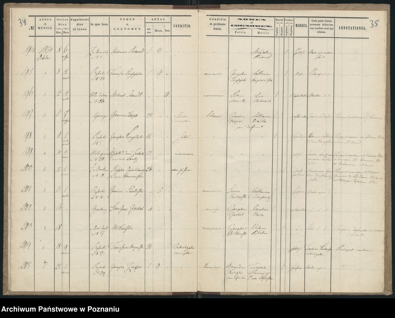 Obraz 20 z jednostki "Księga zgonów"