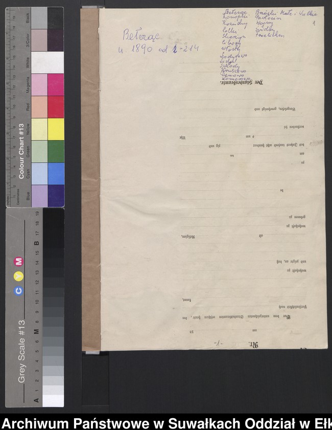 image.from.unit.number "[Geburts-Haupt-Register des Königlichen Preussischen Standes-Amtes Belzonzen Kreis Johannisburg]"
