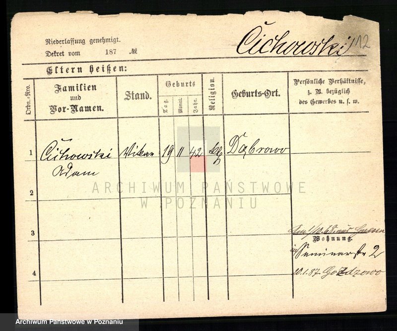 Obraz 14 z jednostki "Cichoń - Cieloszyk"