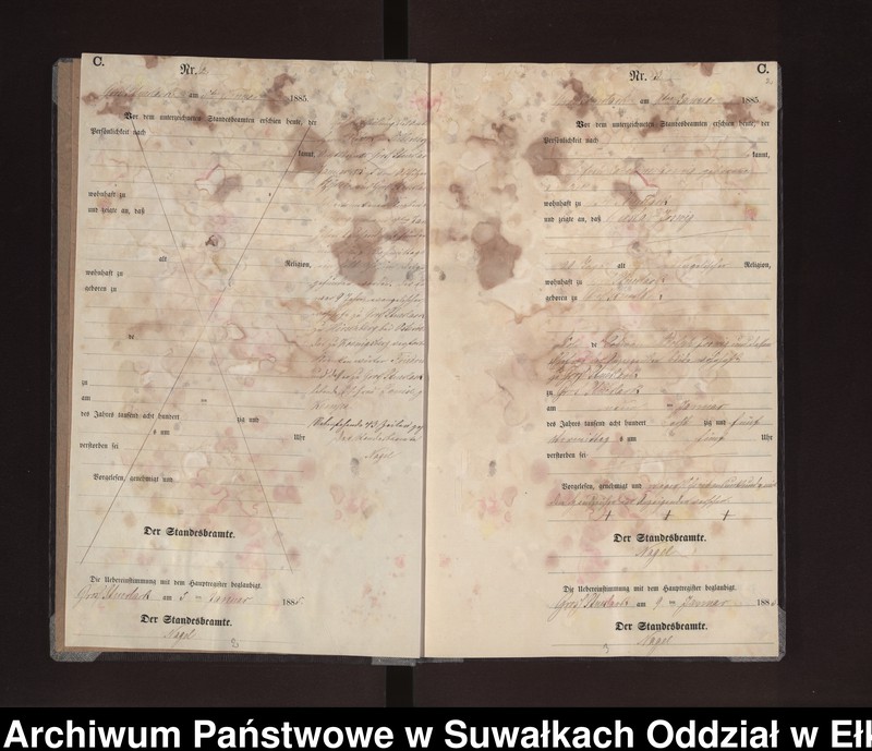 image.from.unit.number "Sterbe-Neben-Register des Preussischen Standes-Amtes Gross Stüerlack Kreis Loetzen"