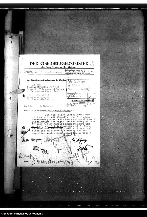 Obraz 15 z jednostki "Deutsches Wohnungshilfswerk. Bau von Behelfsheimen im Kreise Leslau (Włocławek)"