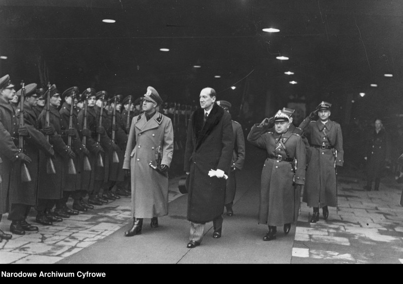 image.from.unit.number "Wizyta ministra spraw zagranicznych Włoch Galeazzo Ciano w Polsce"