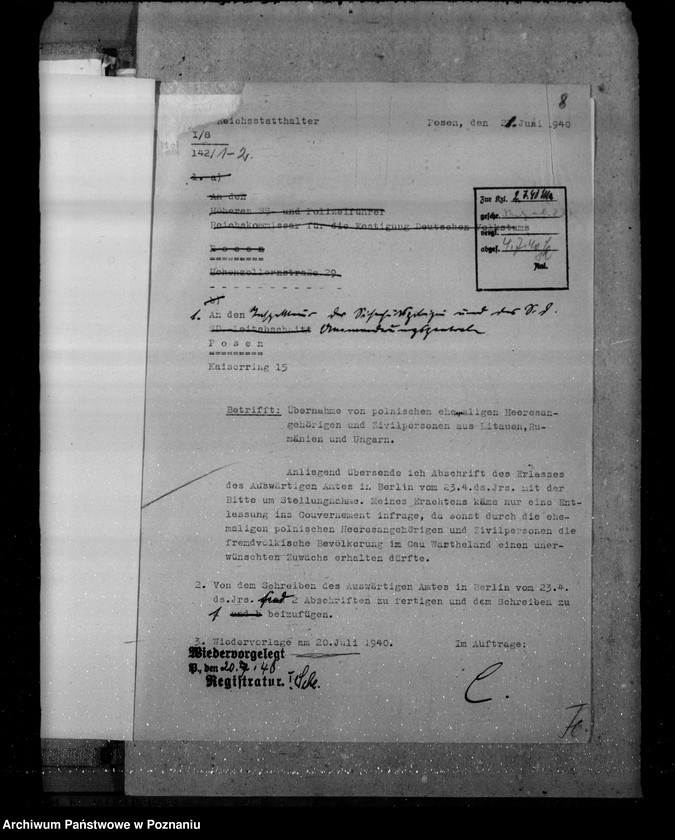 Obraz 12 z jednostki "Polnische Internierte aus Litauen und Ungarn"