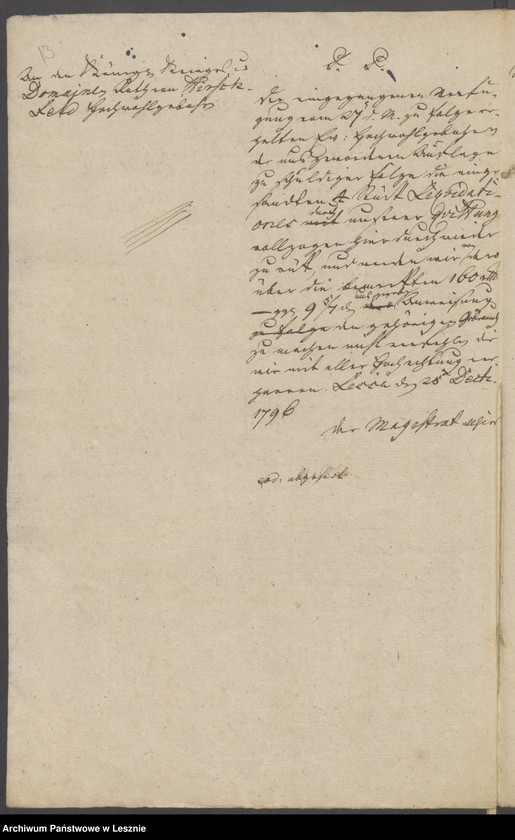 Obraz 16 z jednostki "[Anweisungen der Südpreussischen Kriegskasse]"