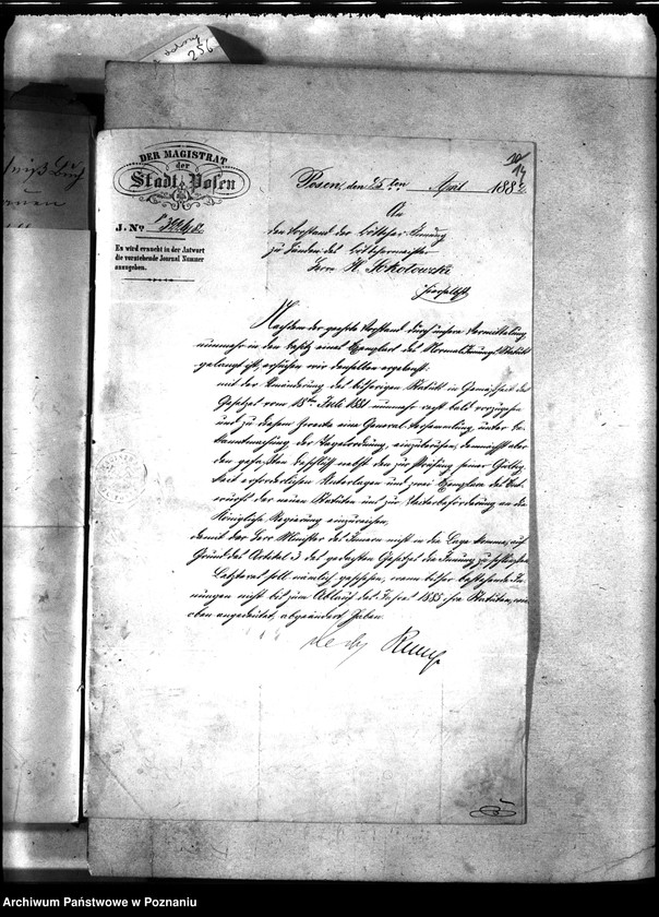 Obraz 18 z jednostki "[Korespondencja z władzami państwowymi i samorządowymi]"