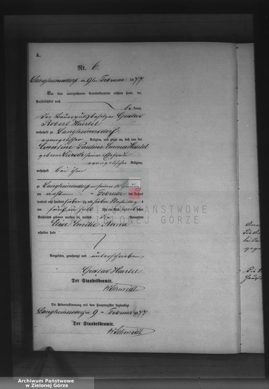 Obraz 9 z jednostki "Geburts-Neben-Register"