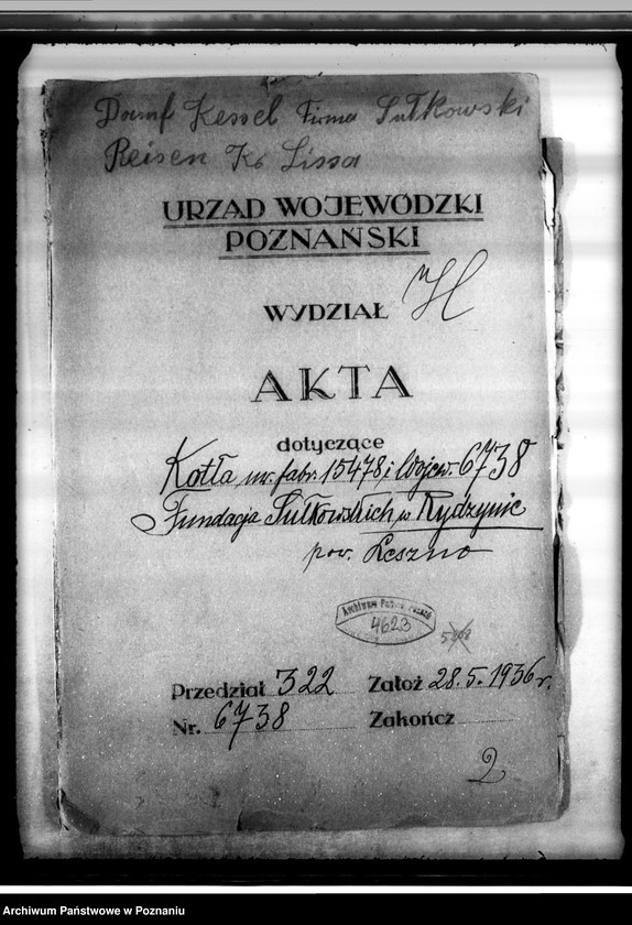 Obraz 4 z jednostki "Tartak parowy Fundacji Sułkowskich w Rydzynie, pow. leszczyński"