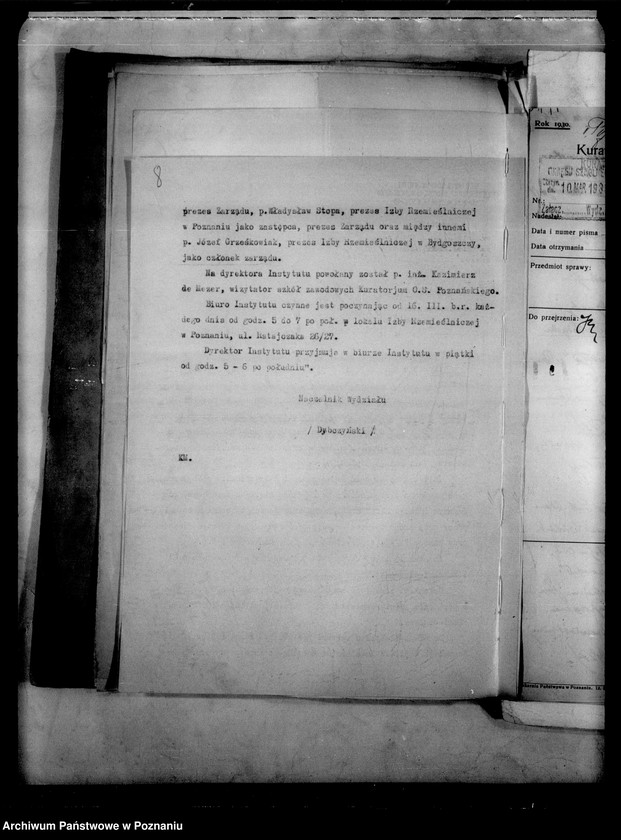 Obraz 12 z jednostki "Różne sprawy dotyczące szkół zawodowych"